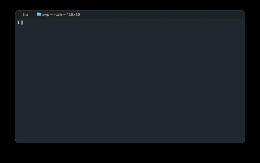 imgcli running in a terminal — convert, resize and filter images, with JSON output and a single zero-dependency binary